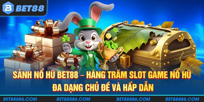 Sảnh Nổ Hũ BET88 - Hàng trăm slot game nổ hũ đa dạng chủ đề và hấp dẫn